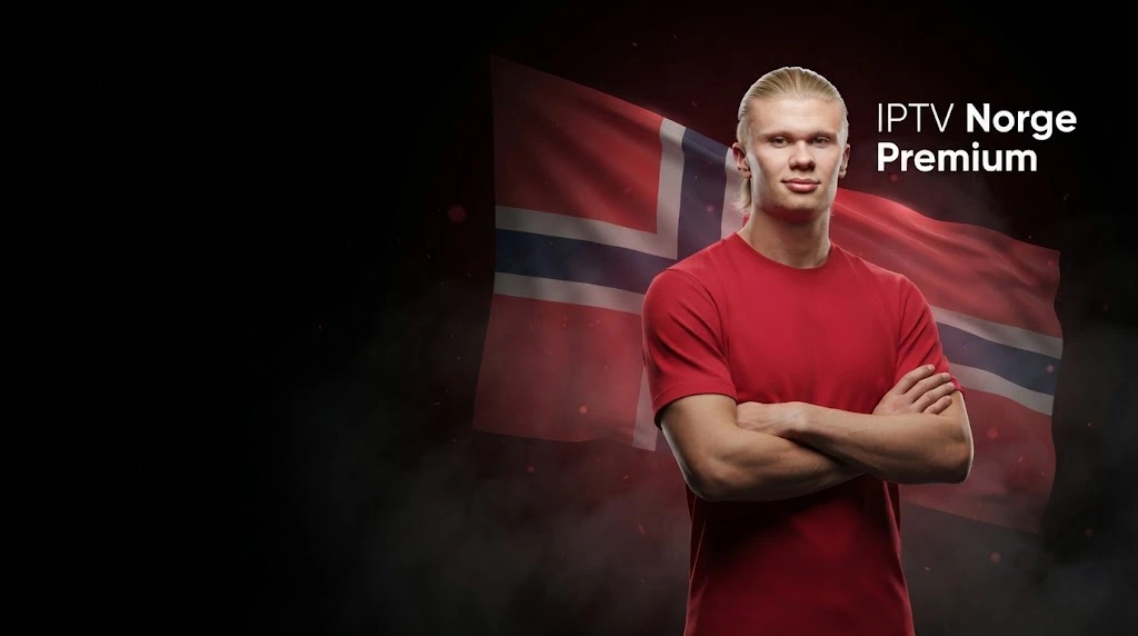 IPTV Norge Premium – Smart TV med norske kanaler, sport og filmer i 4K